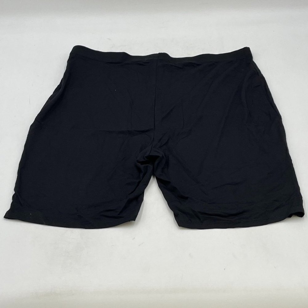 Fashion Nova Nice and Clear 3 Piece Biker Short Set in Black - Picture 6 of 12